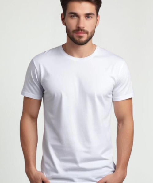 Pure White Off Shoulder T-Shirt